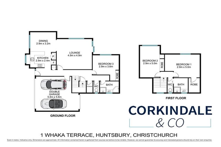 Photo of property in 1 Whaka Terrace, Huntsbury, Christchurch, 8022