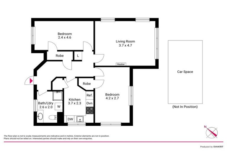 Photo of property in 6/1 Rixon Grove, Mount Victoria, Wellington, 6011