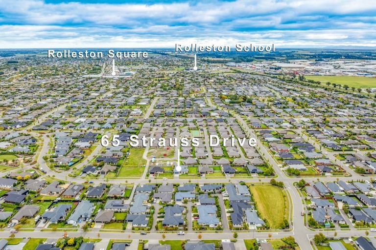 Photo of property in 65 Strauss Drive, Rolleston, 7614