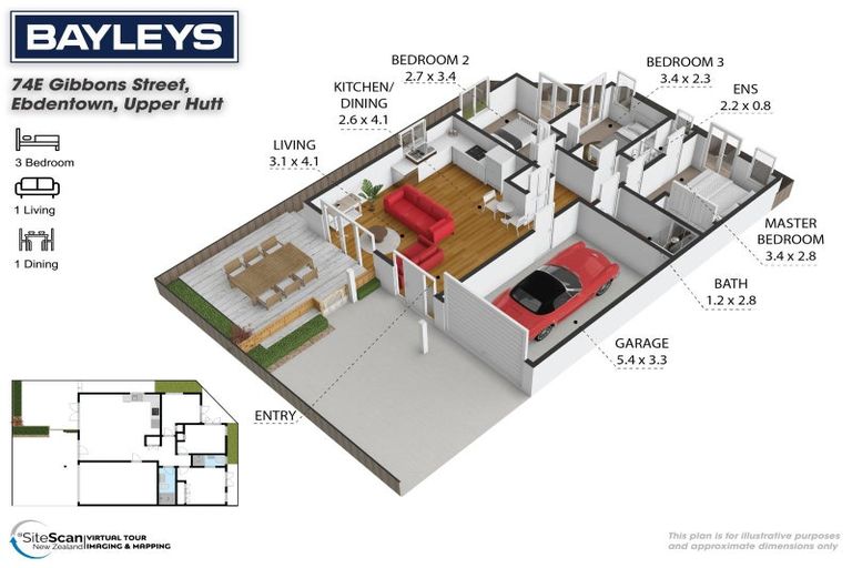 Photo of property in 74e Gibbons Street, Ebdentown, Upper Hutt, 5018