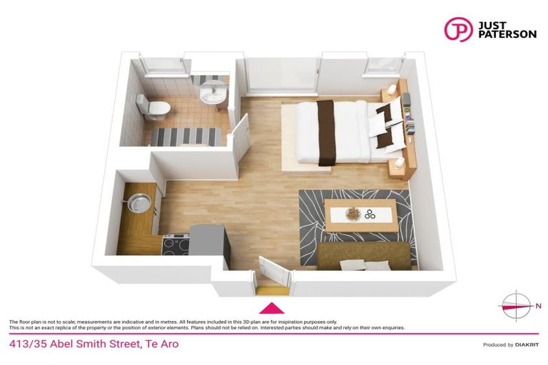 Photo of property in Southern Cross Apartments, 413/35 Abel Smith Street, Te Aro, Wellington, 6011