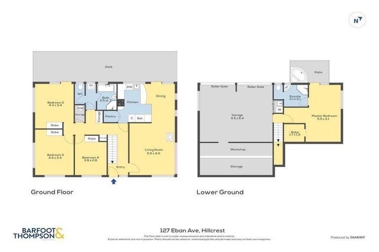 Photo of property in 127 Eban Avenue, Hillcrest, Auckland, 0627