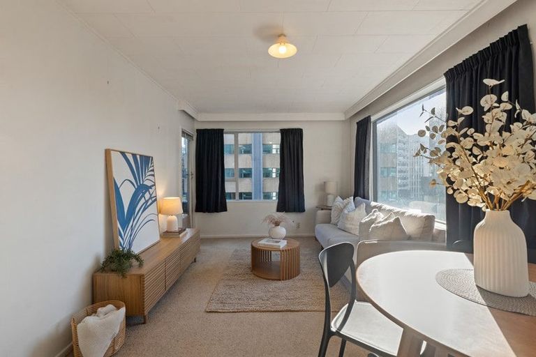 Photo of property in Adelphi Apartments, 183 The Terrace, Wellington Central, Wellington, 6011