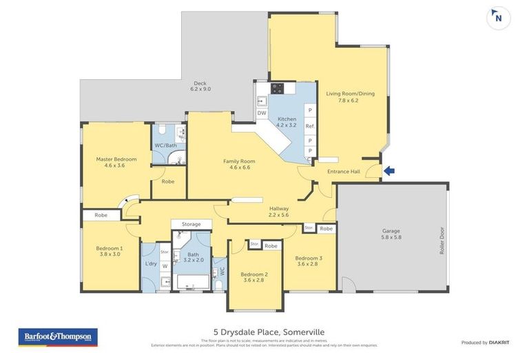 Photo of property in 5 Drysdale Place, Somerville, Auckland, 2014