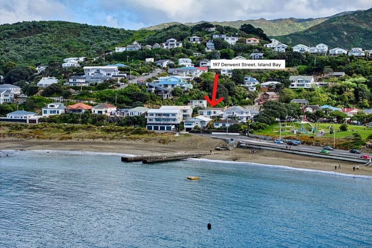 Photo of property in 197 Derwent Street, Island Bay, Wellington, 6023