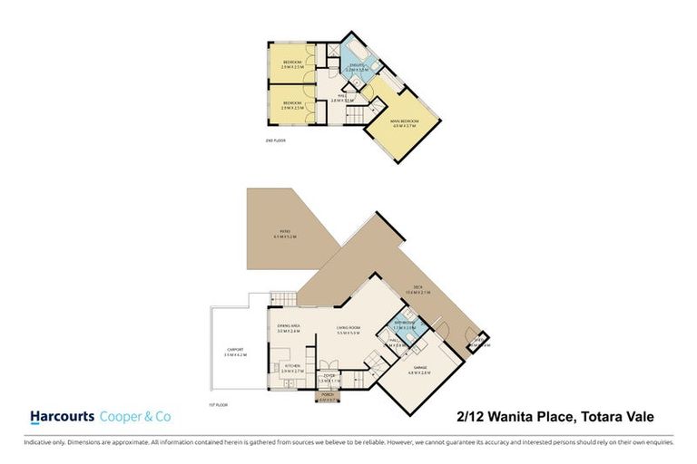 Photo of property in 2/12 Wanita Place, Totara Vale, Auckland, 0629