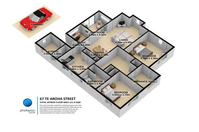 Photo of property in 67 Te Aroha Street, Hamilton East, Hamilton, 3216