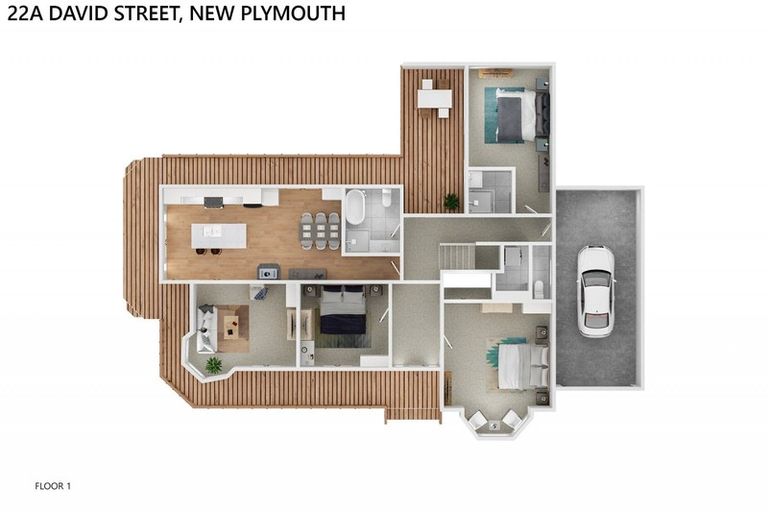 Photo of property in 22a David Street, Westown, New Plymouth, 4310