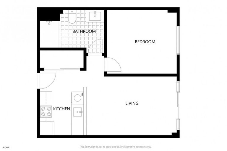 Photo of property in Monvie Apartments, 105/15 Holland Street, Te Aro, Wellington, 6011