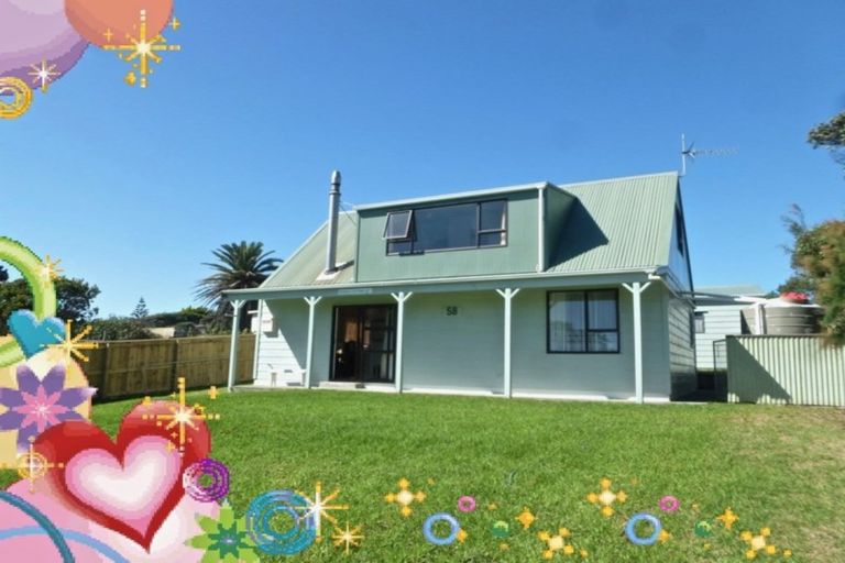 Photo of property in 58 Rodney Avenue, Te Horo Beach, Otaki, 5581