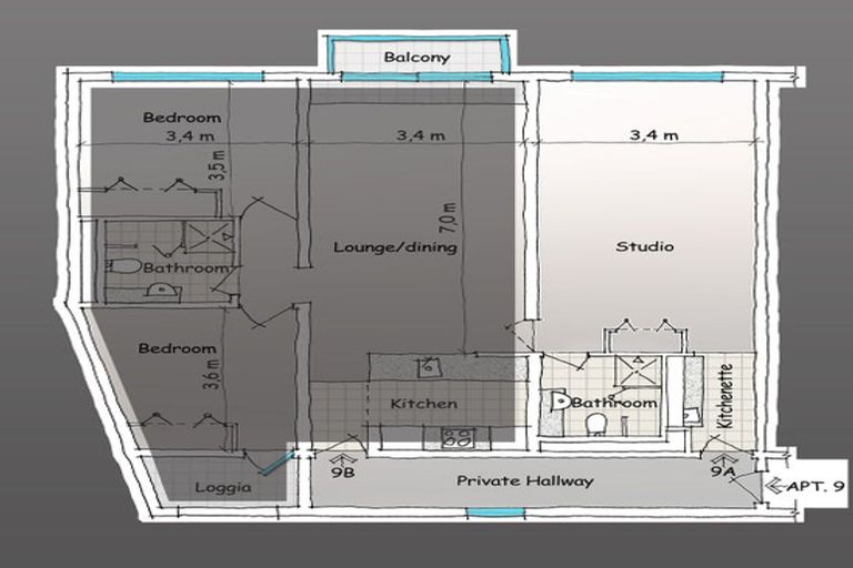 Photo of property in The Capital, 370 Oriental Parade, Oriental Bay, Wellington, 6011