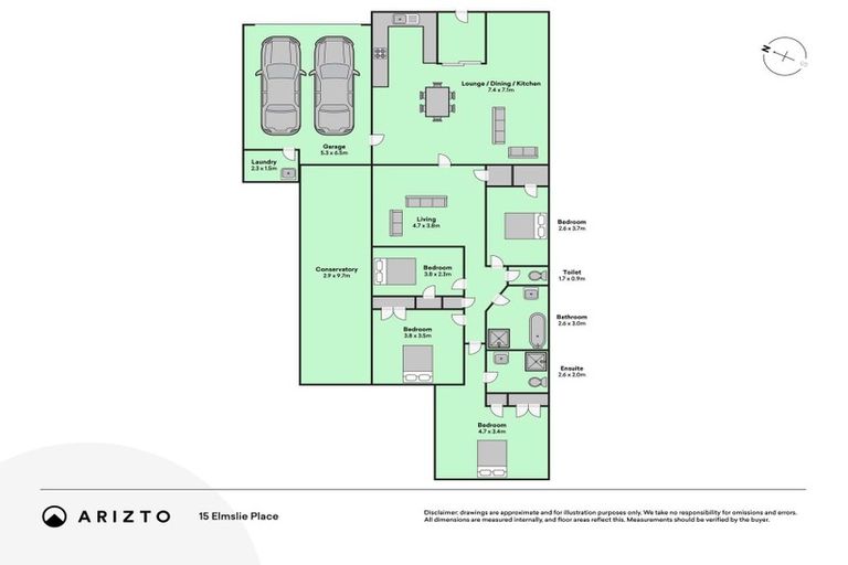 Photo of property in 15 Elmslie Place, Owhata, Rotorua, 3010