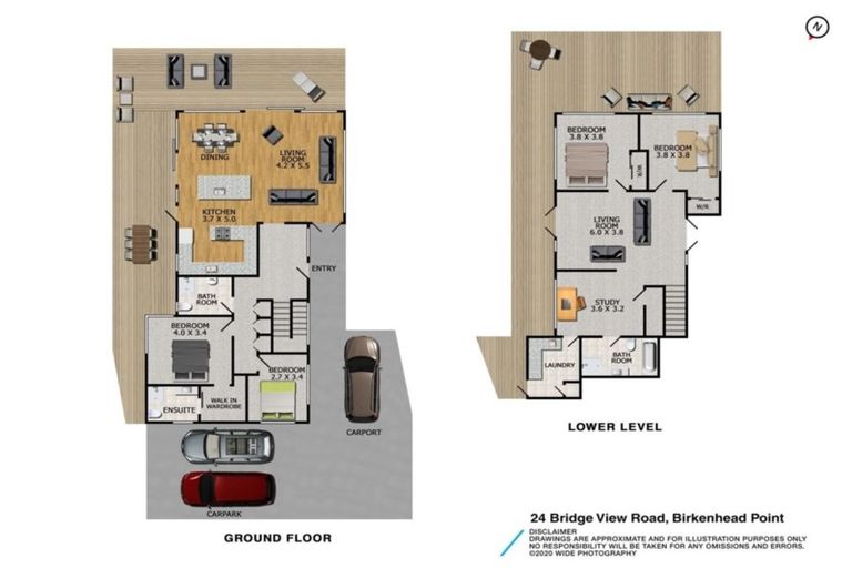 Photo of property in 24 Bridge View Road, Birkenhead, Auckland, 0626