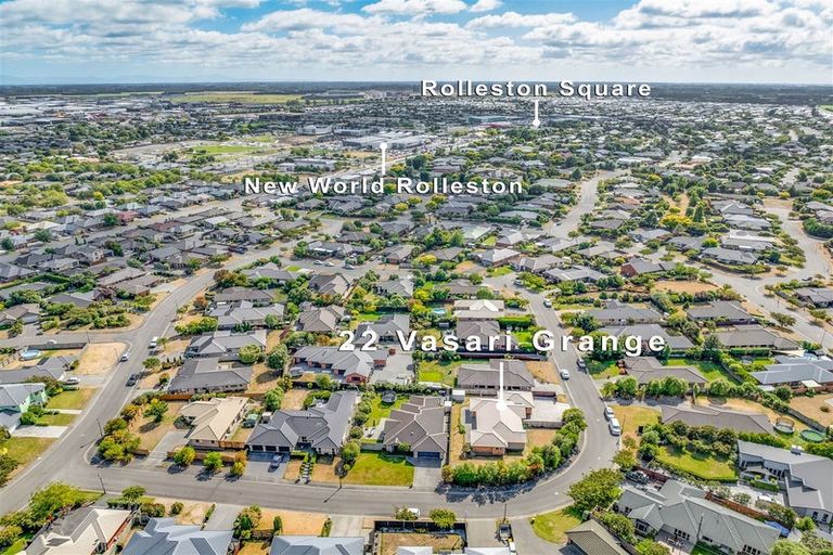 Photo of property in 22 Vasari Grange, Rolleston, 7614