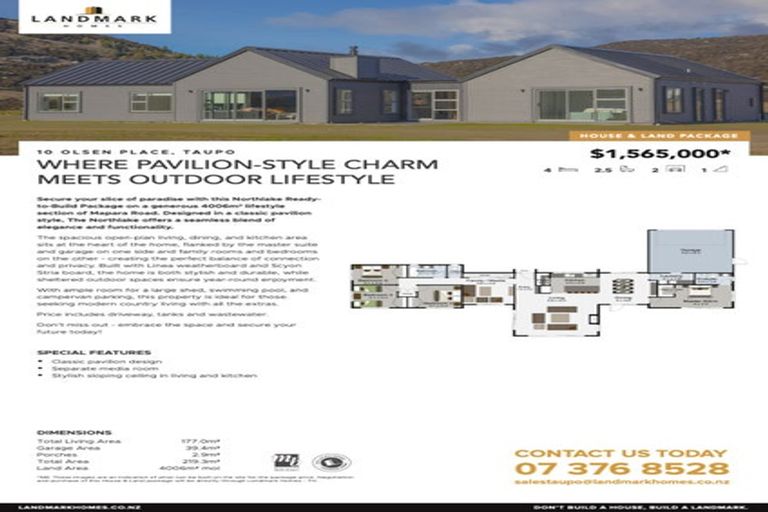 Photo of property in 10 Olsen Place, Kinloch, 3385