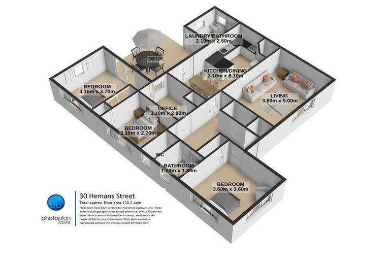 Photo of property in 30 Hemans Street, Leamington, Cambridge, 3432