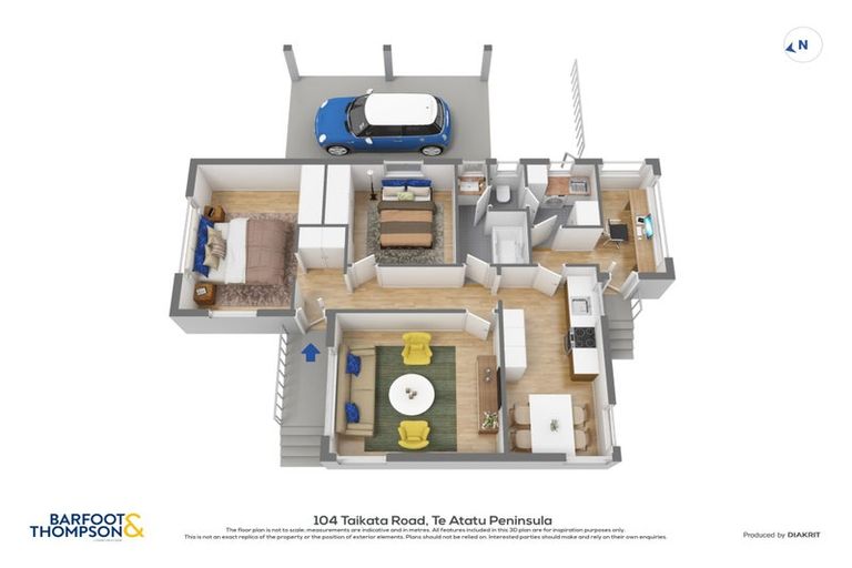 Photo of property in 104 Taikata Road, Te Atatu Peninsula, Auckland, 0610