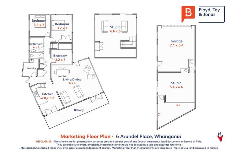 Photo of property in 6 Arundel Place, Springvale, Whanganui, 4501