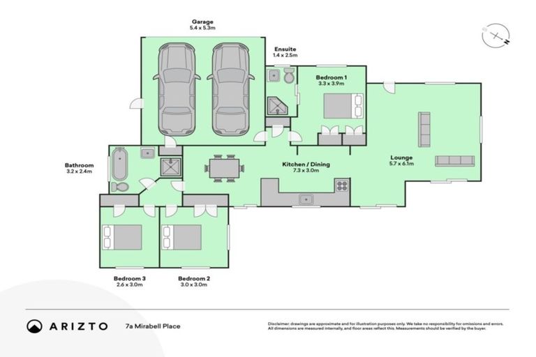 Photo of property in 1/7 Mirabell Place, Golflands, Auckland, 2013