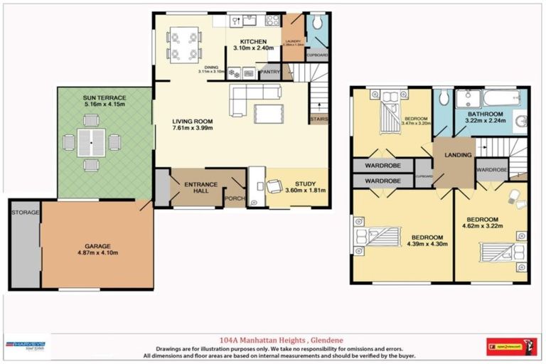 Photo of property in 1/104 Manhattan Heights, Glendene, Auckland, 0602