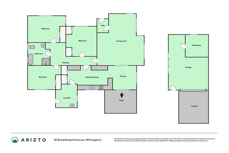 Photo of property in 36 Broadhead Avenue, Tawhero, Whanganui, 4501