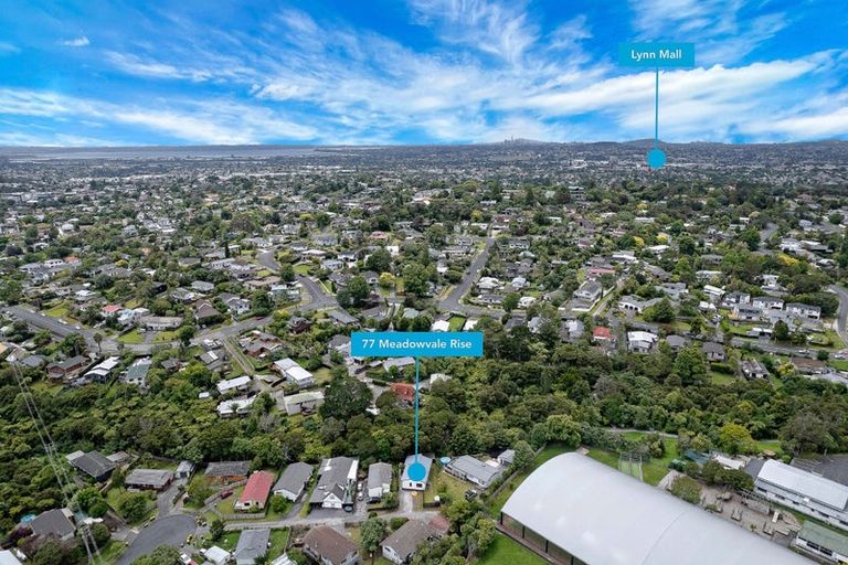 Photo of property in 77 Meadowvale Rise, Titirangi, Auckland, 0604