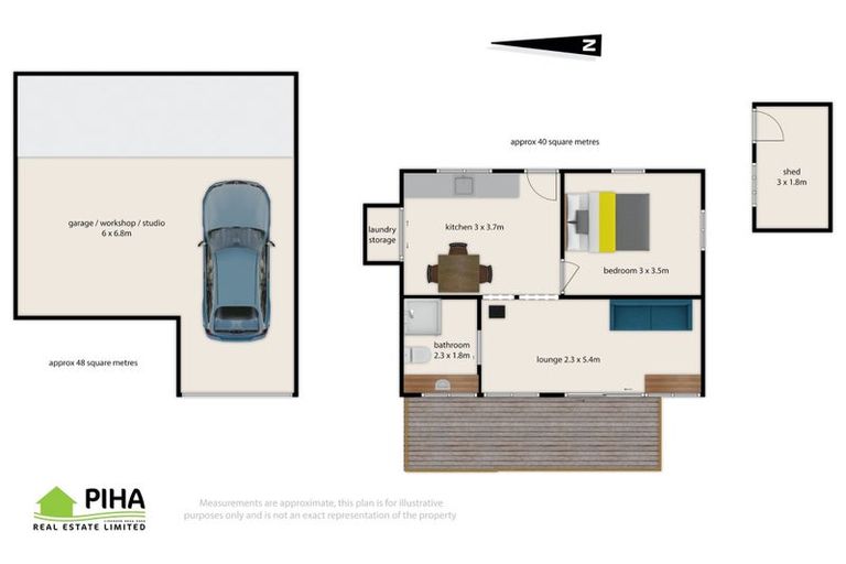 Photo of property in 58 Seaview Road, Piha, 0772