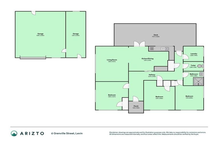 Photo of property in 6 Grenville Street, Levin, 5510