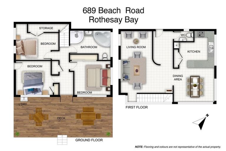 Photo of property in 689 Beach Road, Rothesay Bay, Auckland, 0630