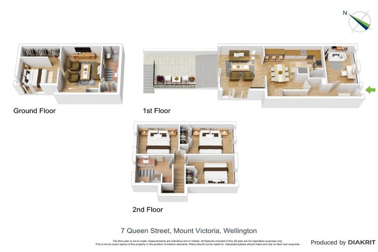 Photo of property in 7 Queen Street, Mount Victoria, Wellington, 6011