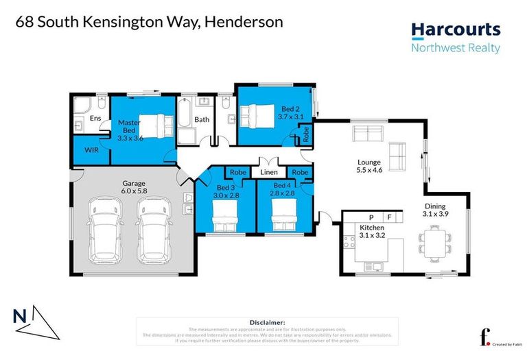 Photo of property in 68 South Kensington Way, Henderson, Auckland, 0612