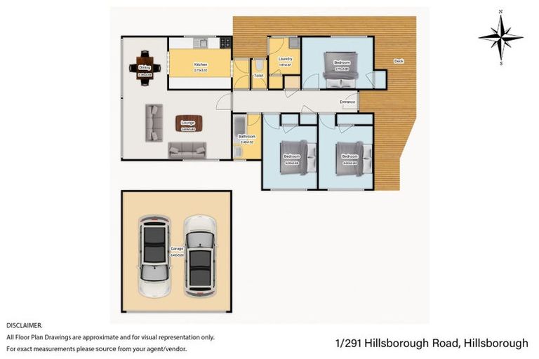 Photo of property in 1/291 Hillsborough Road, Hillsborough, Auckland, 1042