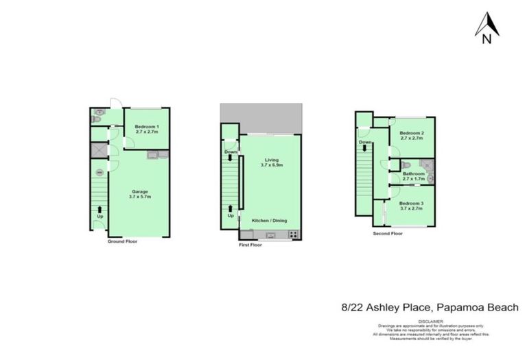 Photo of property in 8/22 Ashley Place, Papamoa Beach, Papamoa, 3118