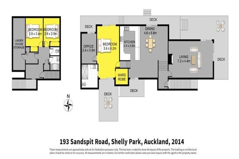 Photo of property in 193 Sandspit Road, Shelly Park, Auckland, 2014