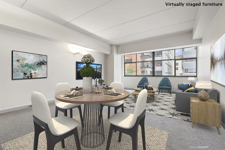 Photo of property in Gerondis Bldg Apartments, 312/60 Willis Street, Wellington Central, Wellington, 6011