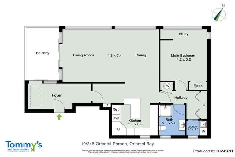 Photo of property in Oriana Apartments, 248 Oriental Parade, Oriental Bay, Wellington, 6011
