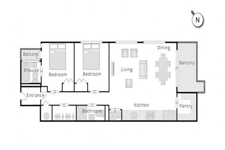 Photo of property in Cubana Apartments, 14/158 Cuba Street, Te Aro, Wellington, 6011