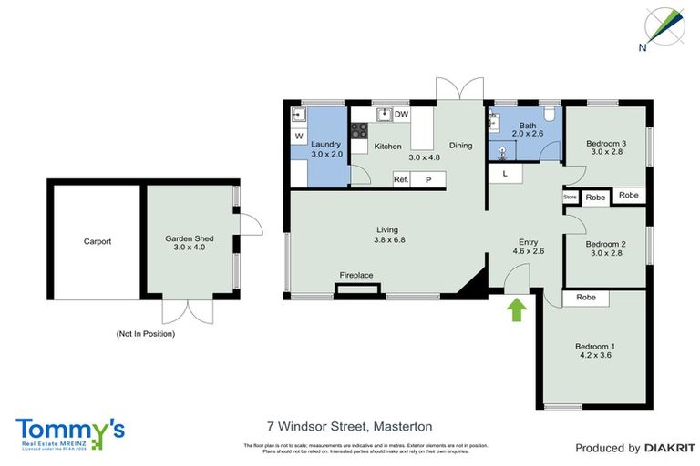 Photo of property in 7 Windsor Street, Solway, Masterton, 5810