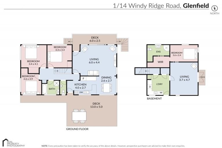 Photo of property in 1/14 Windy Ridge Road, Glenfield, Auckland, 0629