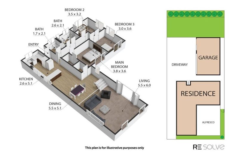 Photo of property in 15 Kowhai Street, Strandon, New Plymouth, 4312