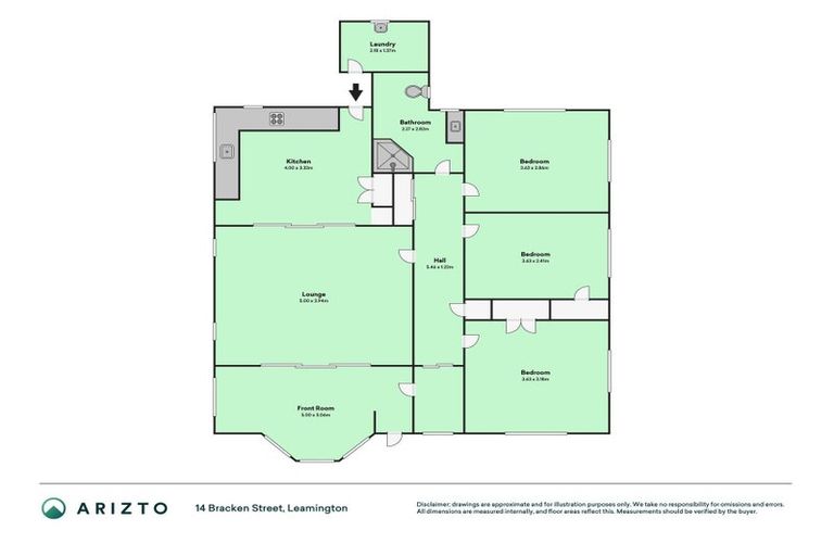 Photo of property in 14 Bracken Street, Leamington, Cambridge, 3432