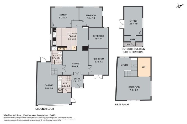 Photo of property in 386 Muritai Road, Eastbourne, Lower Hutt, 5013