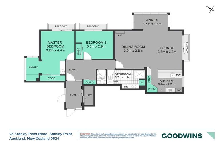 Photo of property in 8/25 Stanley Point Road, Stanley Point, Auckland, 0624