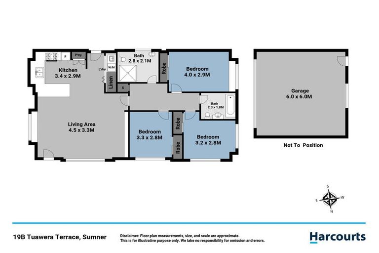 Photo of property in 19b Tuawera Terrace, Clifton, Christchurch, 8081