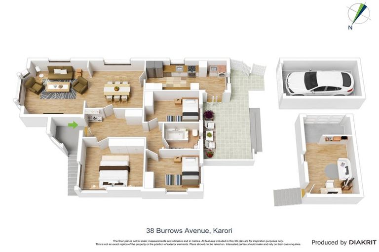 Photo of property in 38 Burrows Avenue, Karori, Wellington, 6012