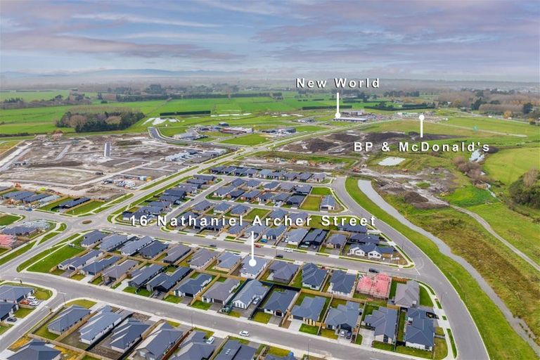 Photo of property in 16 Nathaniel Archer Street, Woodend, 7610