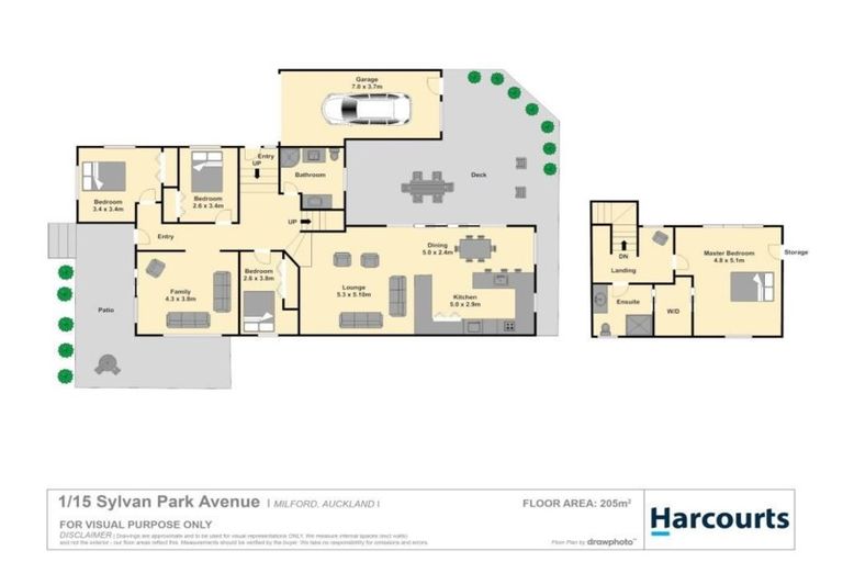 Photo of property in 1/15 Sylvan Park Avenue, Milford, Auckland, 0620