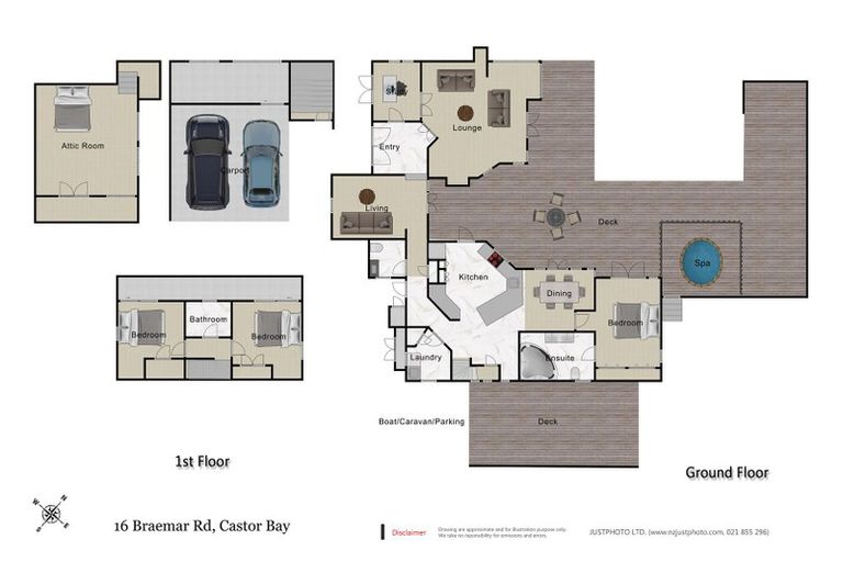 Photo of property in 16 Braemar Road, Castor Bay, Auckland, 0620