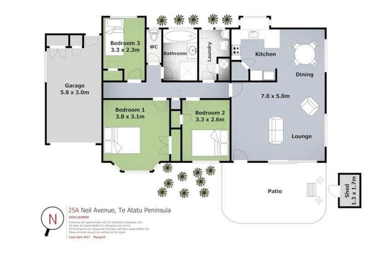 Photo of property in 1/25 Neil Avenue, Te Atatu Peninsula, Auckland, 0610