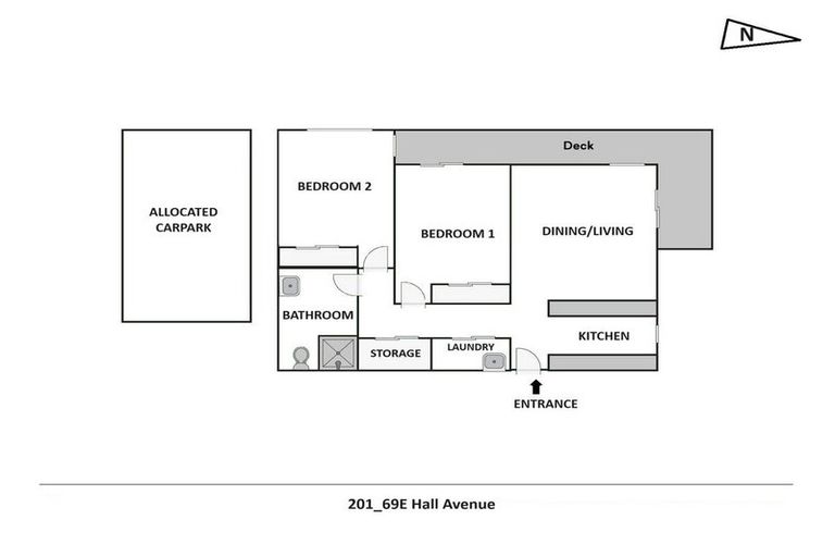 Photo of property in 201/69e Hall Avenue, Mangere, Auckland, 2022